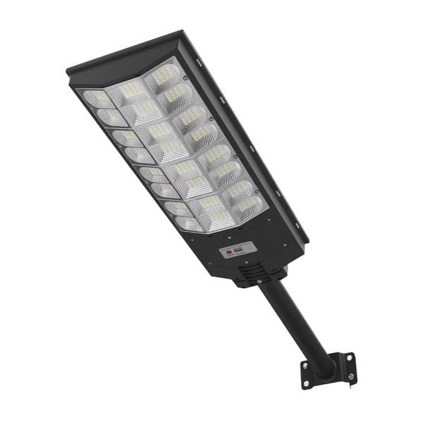Solargatubelys, 8000W 450000LM, Utomhus, LED, Rörelsesensor, Vattentät, 3-pack