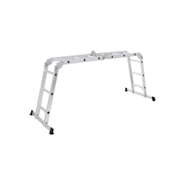 Stege, 126x27x37 cm, Silver