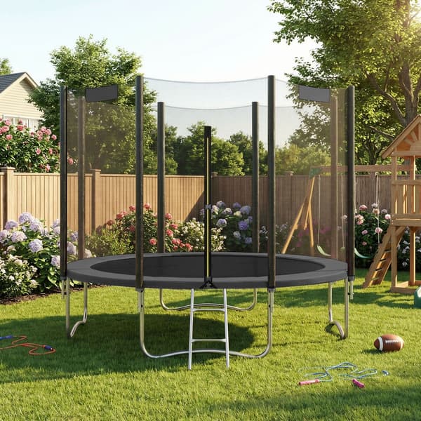 Trampolin 305 cm Stålram Blå