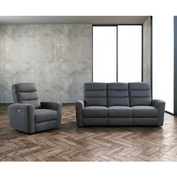 Nojatuoli Gaston 92x85x104 cm Harmaa Sametti