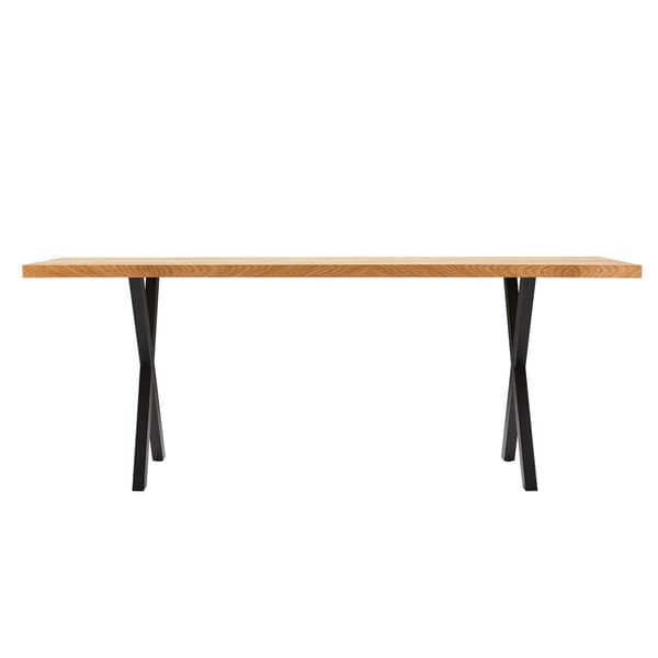 Matbord ROWAN 200x90x75 cm Ek