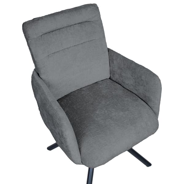 Stol BATUL 57x64x87 cm mörkgrå
