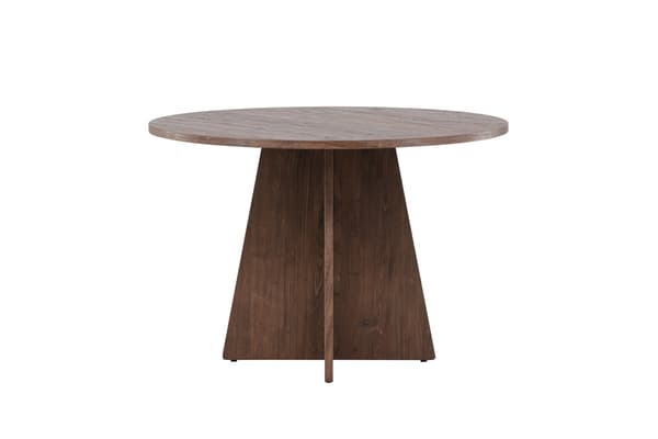 Spisebord, Bootcut, 110 cm, Brun, MDF