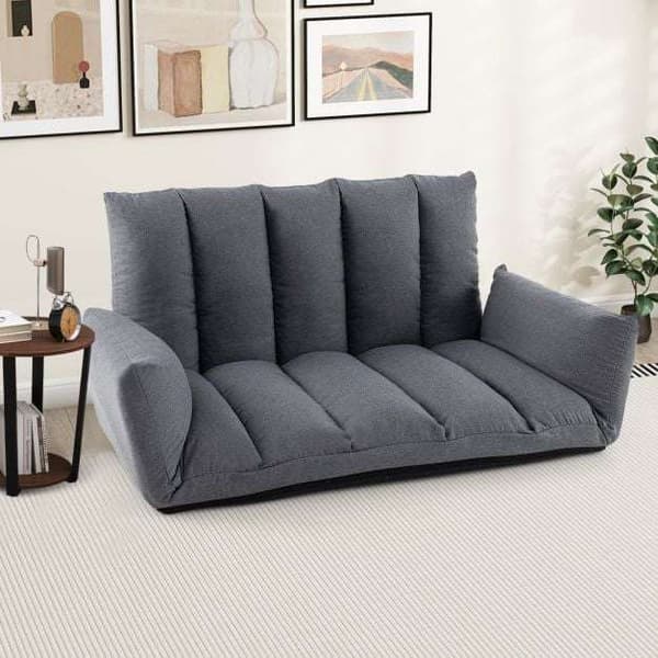 Gulvsofa, 119x76x60 cm, Grå , Star
