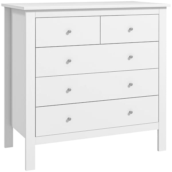 Sideboard 79x39,5x80,5 cm Vit, förvaring