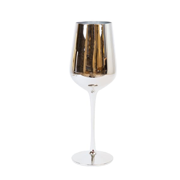 Vinglas ROYAL 22 cm Sølv Glas