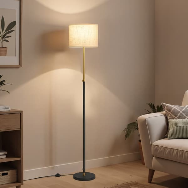 Gulvlampe 30x30x140-170 cm Guld