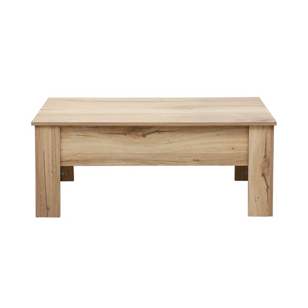 Soffbord HANNES 100x50x42 cm rustik förvaring
