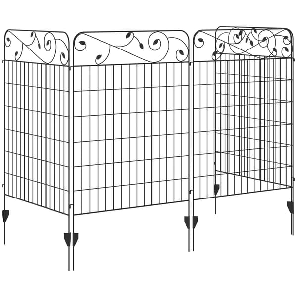 Puutarhaita, 352x110 cm, Musta