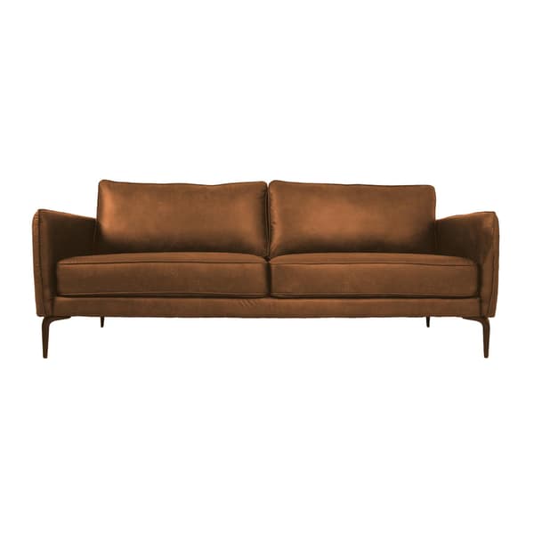 Sohva SOFIA 195x83x82 cm ruskea polyesterikangas