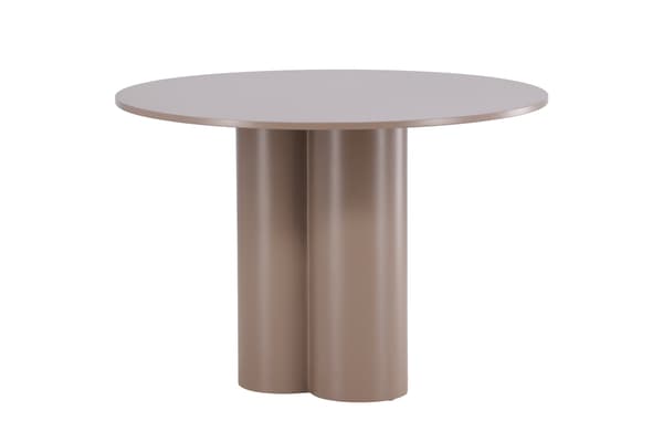 Spisebord Olivia 110 cm Mørkebrun MDF