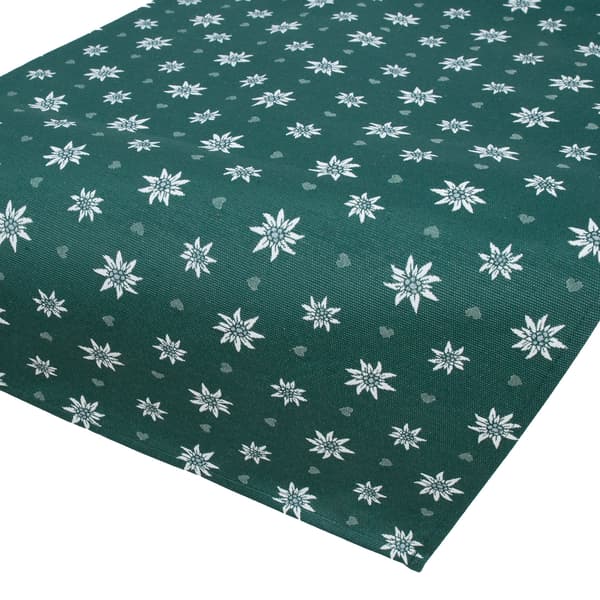Bordmåtte 43x116 cm Grøn Stof