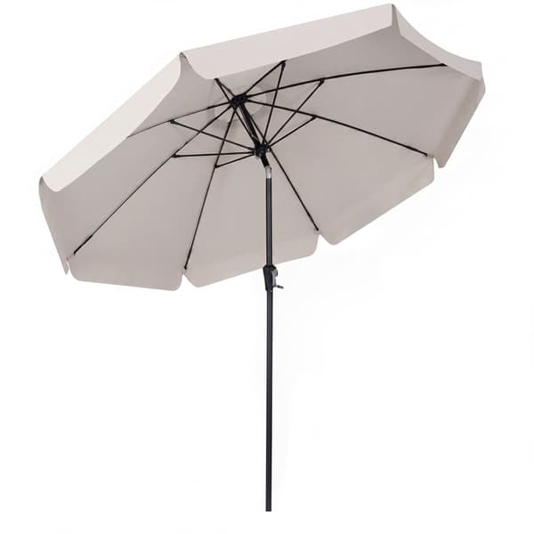 Terrasseparasol Ø305 cm beige/tan