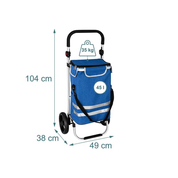 Shoppingvagn 104x49x38 cm Blå Förvaring, Kodustaar