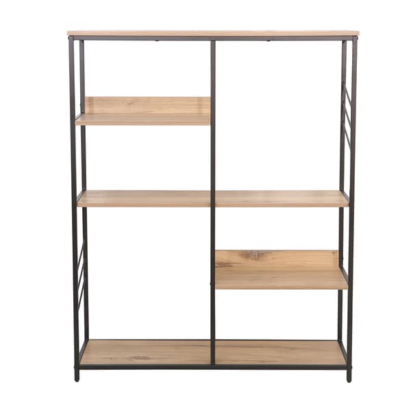 Hylde DIMITRA 100x30x124 cm Rustik Sort