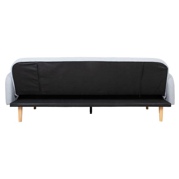 Sofa Seng KARIN 208x80x80 cm gråt stof