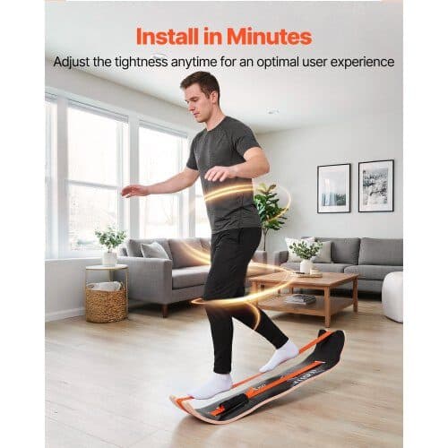 Balance Board PH-3 107x28x16,5 cm sort/orange