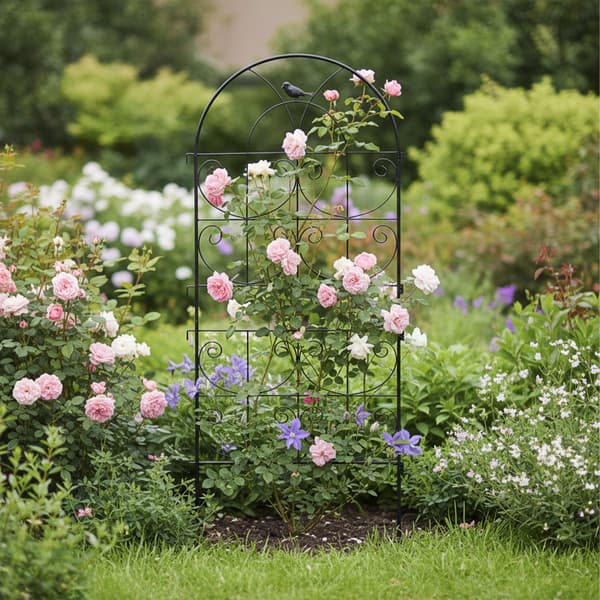 Trellis Set Stål Svart, Kodustaar