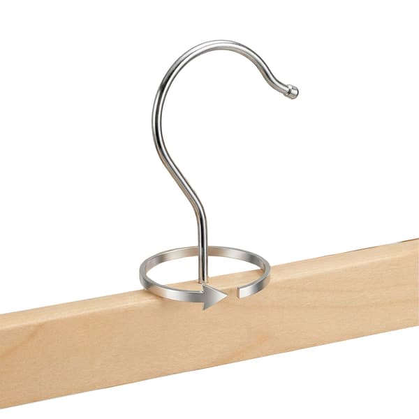 Byxgalgar Set, 16x35.5x2.5 cm, Vit, Trä, Kodustaar