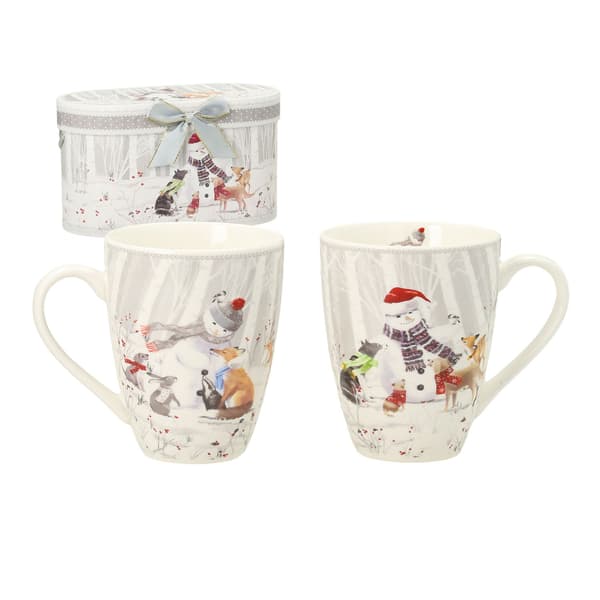Mugg MIA SNOW 10,5 cm vit keramik