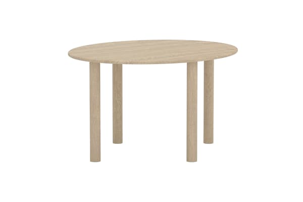 Ruokapöytä Hilo 130x110 cm Luonnonvärinen MDF