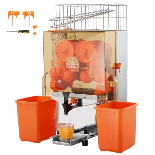 Professionel appelsinpresser NS2000E-2T 520x430x780 mm rustfrit stål