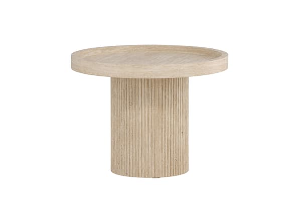 Sidebord 60x45 cm Beige MDF