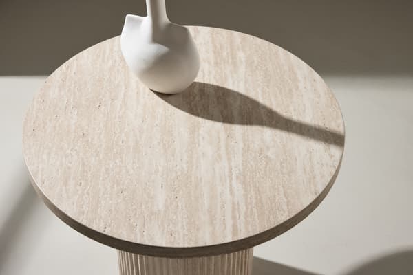 Sohvapöytä 50x45 cm Beige MDF