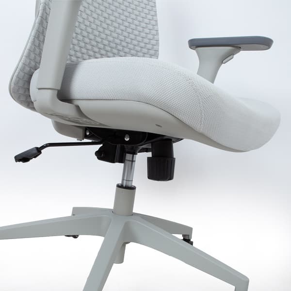 Kontorstol SEVERO 63x57x94-102 cm Grå