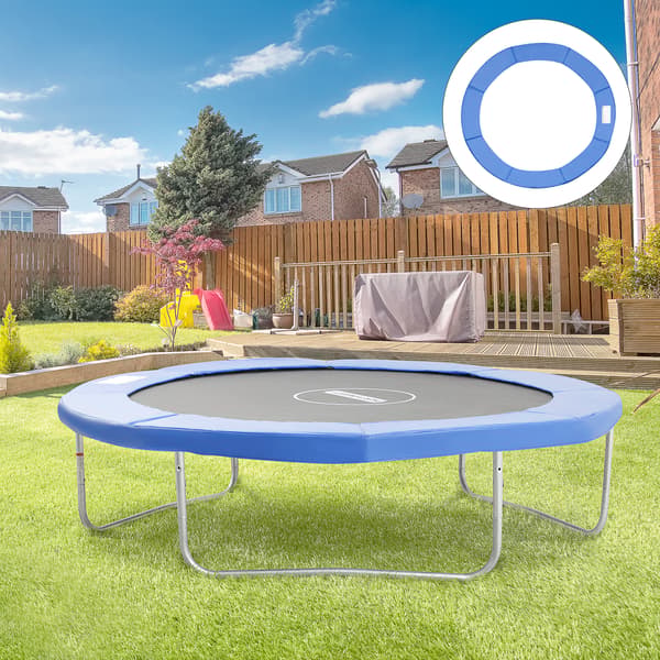 Trampolin sikkerhedspude, 305 cm, blå