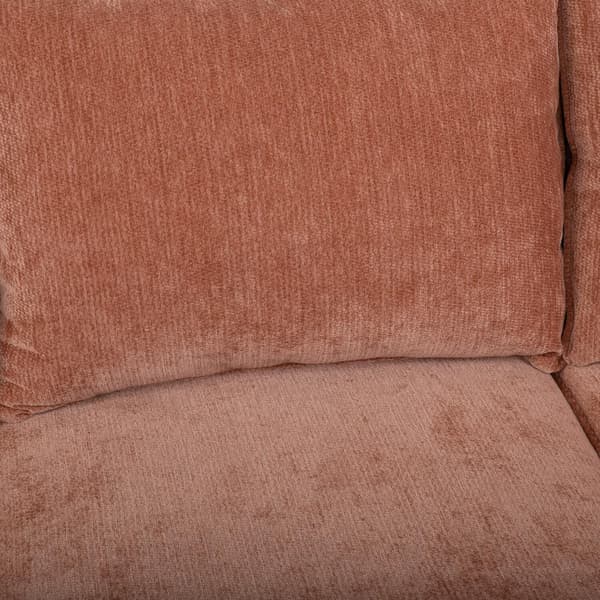 Soffa SIENNA 3-sits 215x87xH80cm, orange