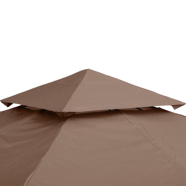 Pavillon erstatningsdug, 300x300 cm, Brun