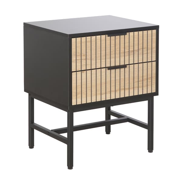 Sidebord HELVE 48x40x60 cm Sort