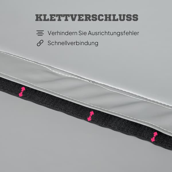 Pole Dance Mat, 150x5 cm, Grå, Plast