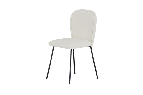 Spisebordsstol Carl 46x50 cm Sort Velour