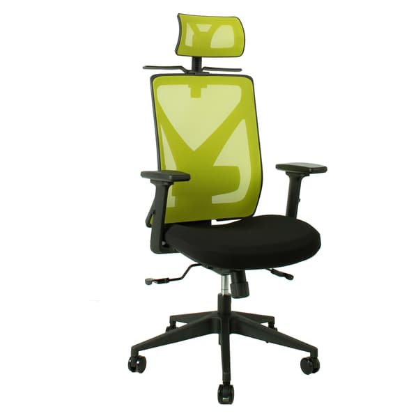 Kontorstol MIKE 64x65x115-125 cm Grøn