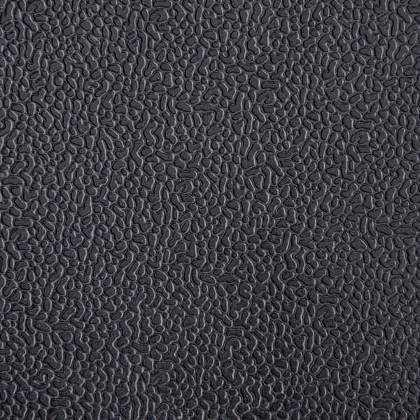 Parasolfod sæt 100x100x6,8 cm Sort HDPE plastik