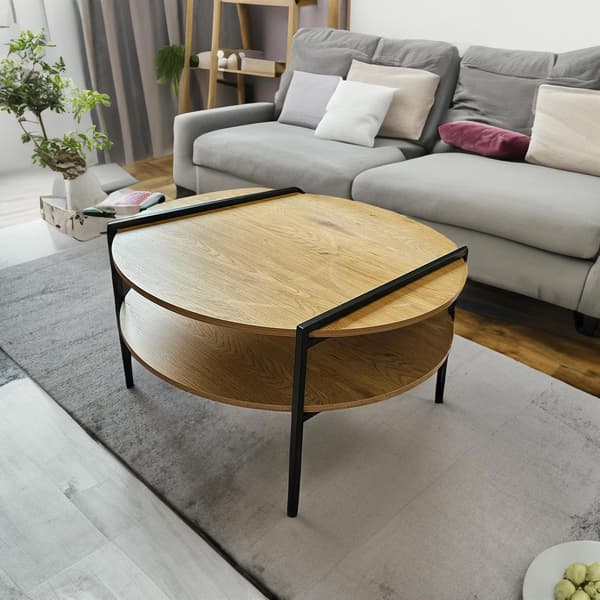 Soffbord HEDVIG 80x80x45 cm Svart