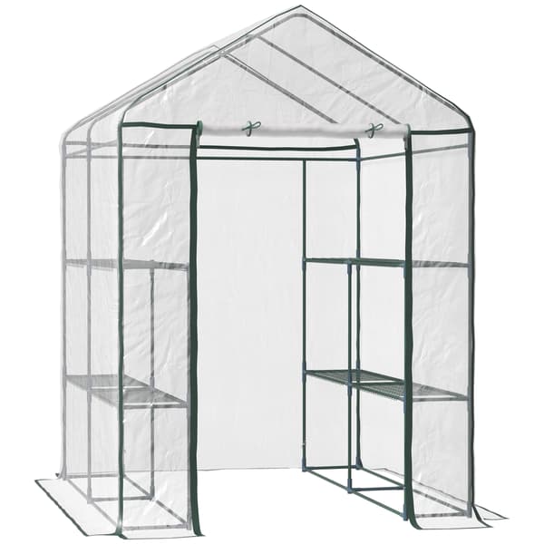 Gå-i Drivhus, 143x143x195 cm, Transparent
