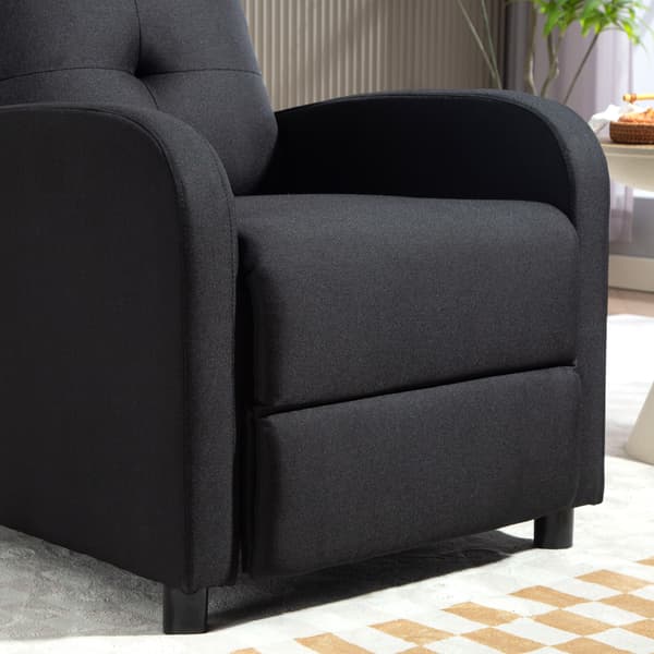 Lænestol 67x87x98 cm Sort Polyester