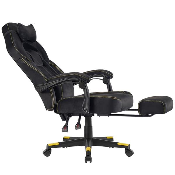 Gamingstol 72,4x69,7x118-128 cm Sort