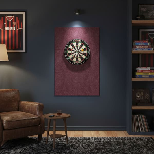 Dartskive Surround 6-delt Filttæppe, Kodustaar