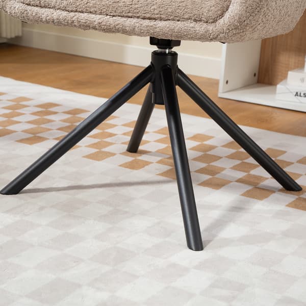 Fåtölj, 58.5x59x78.5 cm, Brun, Polyester
