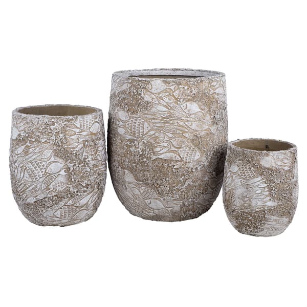 Växtställ 33x39 cm Beige Cement