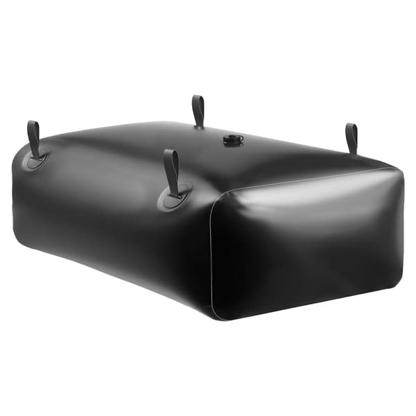 Vandopbevaringsblære 121x81,5x37 cm Sort, PVC, sammenklappelig
