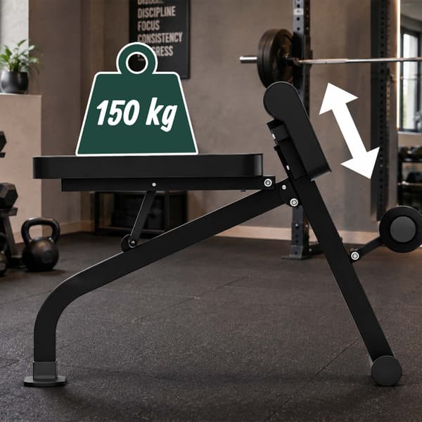 Bänk för hyperextension och curls, Kodustaar