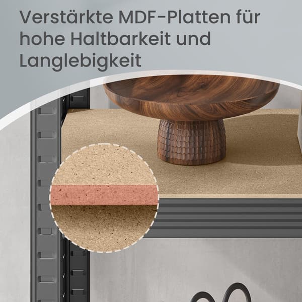 Stabilt hyllset 2-pack, 40x90x180 cm, Silver, Stål