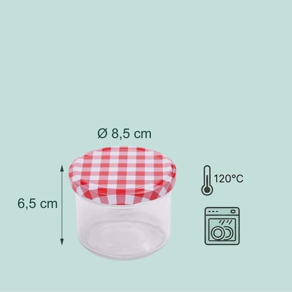 Twist-Off Glas Sæt 220 ml, Kodustaar