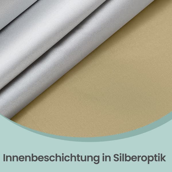 Gazebo 3x3x2,6 m Beige PE-plast og stål