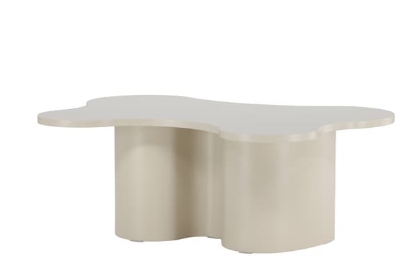 Sofabord Flow 120x80x45 cm Beige